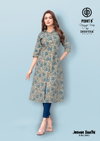Jeevan Sathi Vol 3 By Deeptex A Line Cotton Printed Wholesale Kurti In India
