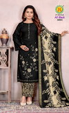 All Black Vol 30 By Jt Rayon Embroidery Dress Material Wholesale Price In Surat