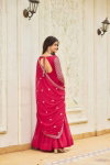 Sn 2374 Beautiful Faux Georgette Gown With Dupatta Wholesale Market In Surat
