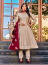 Priti By Aanchi Vichitra Silk Wholesale Anarkali Kurtis Set Suppliers In Mumbai
