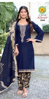 Allever Vol 16 By Jt Rayon Embroidery Dress Material Wholesale Market In Surat