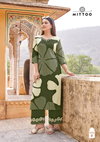 Naisha By Mittoo Rayon Printed Kurti With Bottom Wholesale Market In Surat
