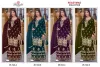 R 1622 A To D By Ramsha Georgette Readymade Plazzo Suits