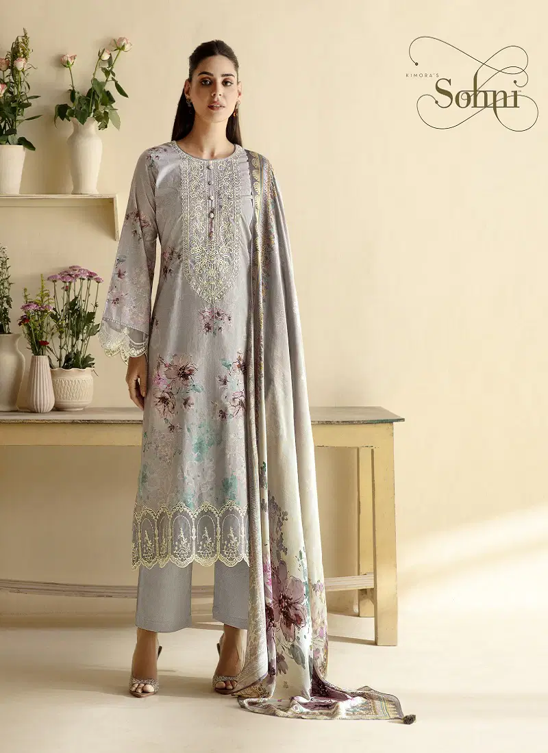 Rare By Kimora Sohani Lawn Printed Digital Salwar Suits Wholesale Online
