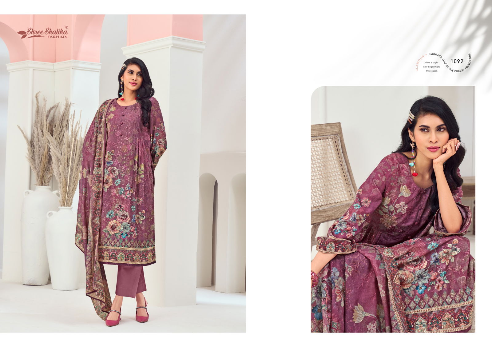Shree Shalika Vol 109 Lawn Cotton Embroidery Salwar Suits Wholesale In India