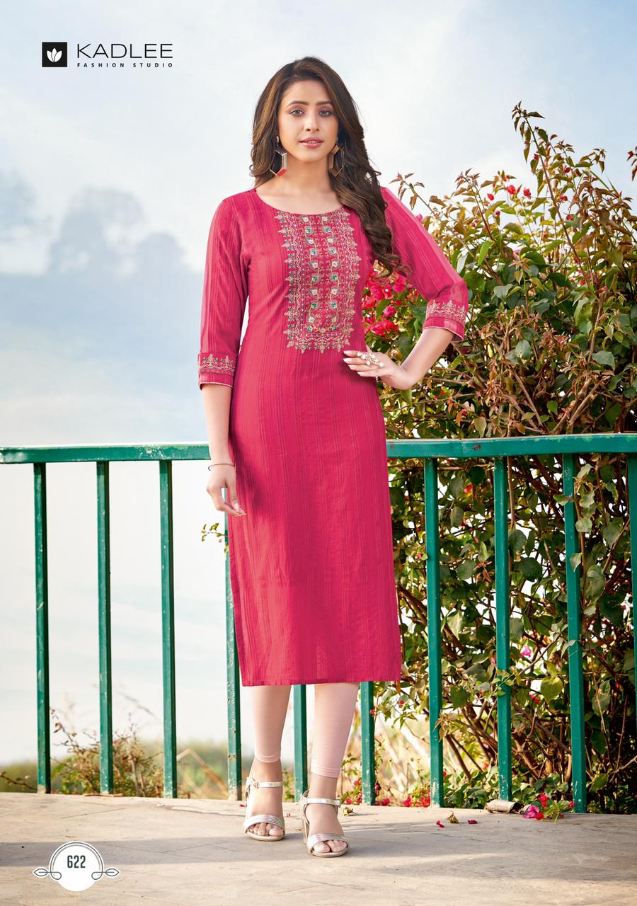 Kadlee Kashish 3 New Ethnic Wear Rayon Designer Kurti Collection