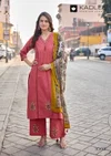 Varuni By Kadlee Dhabu Cotton Kurti With Bottom Dupatta
