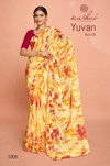 Yuvan Vol 5 By Kashvi Fancy Georgette Saree Wholesale Market Surat