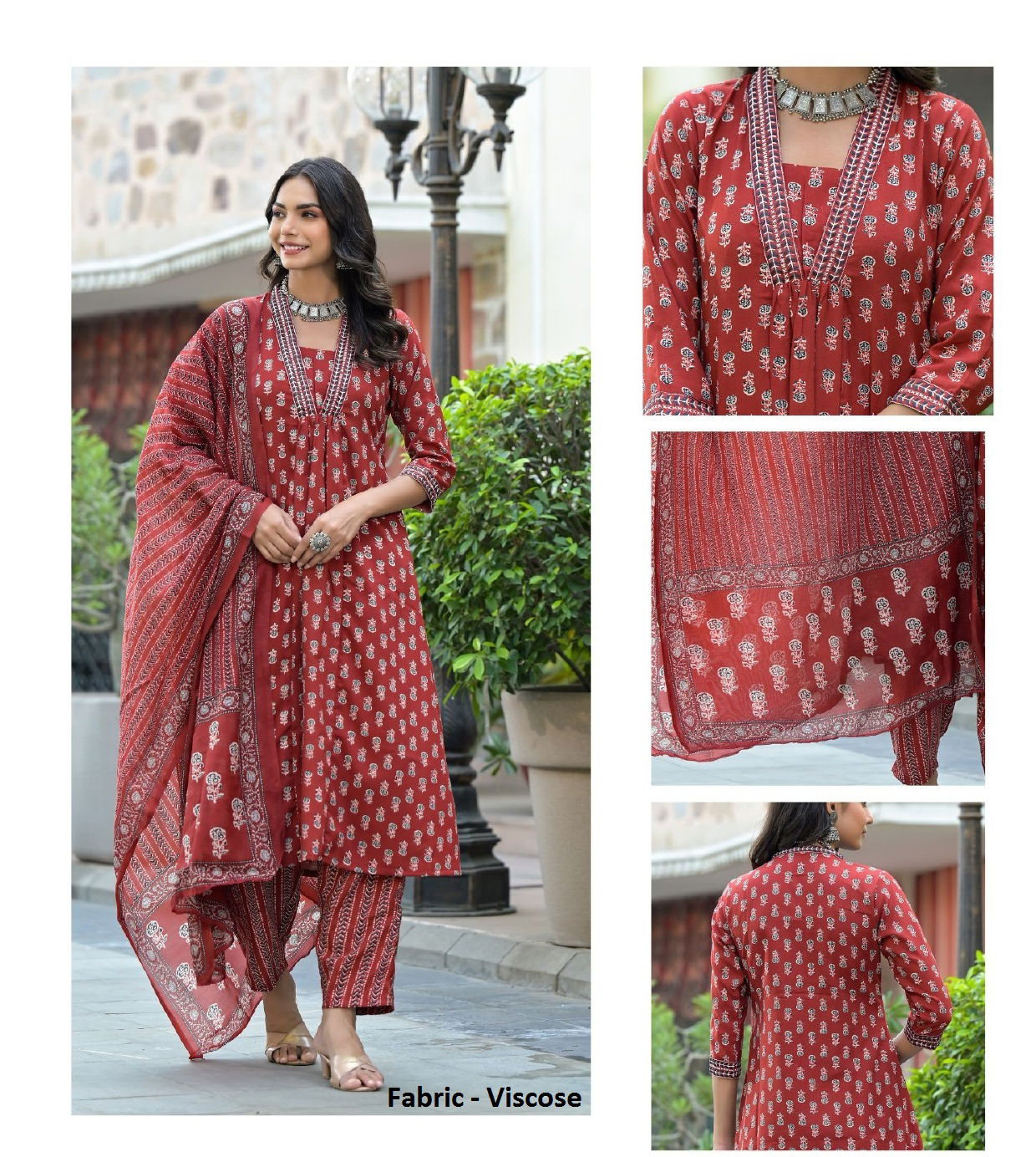 Av Designer Straight Cut Kurti With Bottom Dupatta Wholesale In India