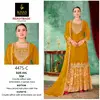 Khas 4475 Chiffon Silk Ladies Pakistani Readymade Suits Wholesale Market In Surat
