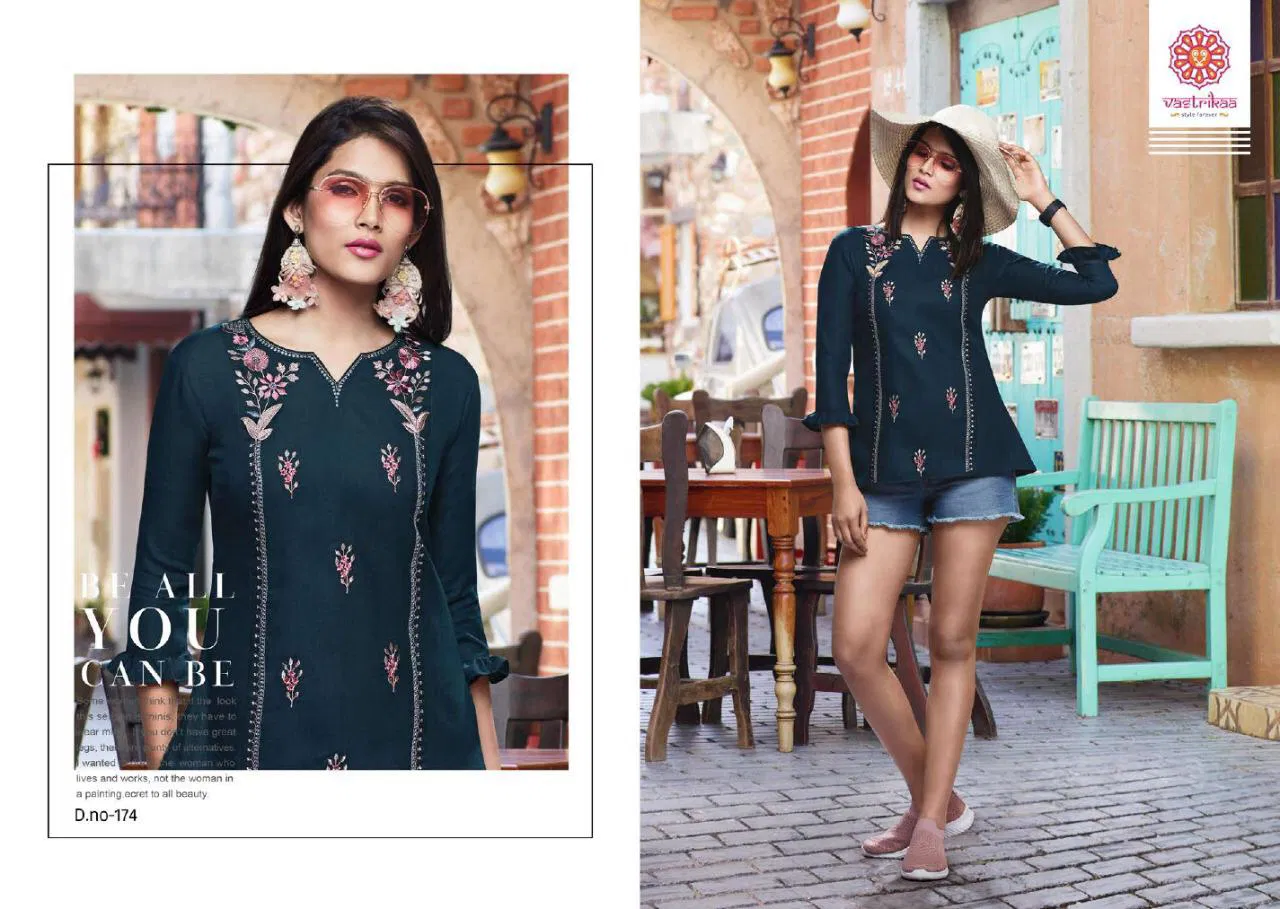 Vastrikaa Has Launched New Design Fancy Party Wear Tops 