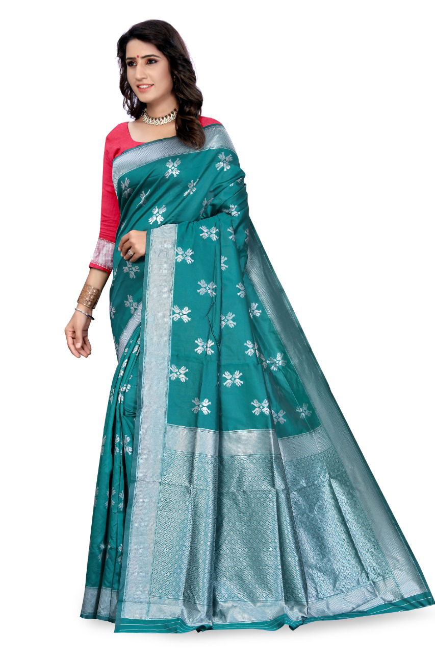 Latest Designer Party Wear Pure Silk Saree Collection 