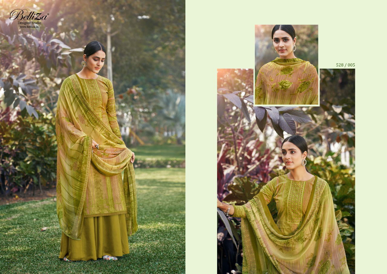 Belliza Nazrana 9 Latest Regular Wear Digital Printed Cotton Dress Material Collection
