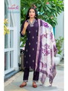 Sanjana By Aanchi Rangila Silk Kurti With Bottom Dupatta Exporters In India
