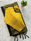 LC 651 By Laabh Pure Soft Tissue Silk Designer Readymade Blouse Sarees Manufacturers