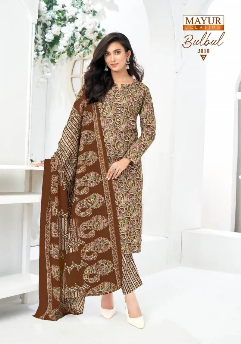 Bulbul Vol 3 By Mayur Cotton Printed Dress Material Bulk Orders In India