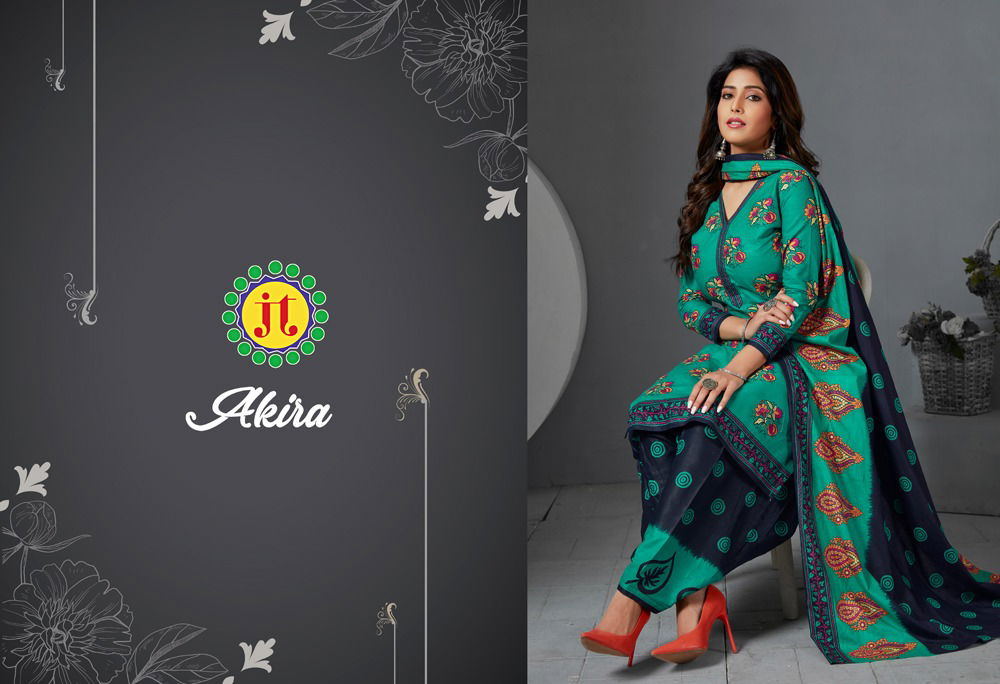 JT Akira Latest Pure Cotton Printed Daily Wear Dress Material Collection 