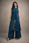 Naisha K 721 Cotton Flex Embroidery Kurti With Bottom Exporters In India