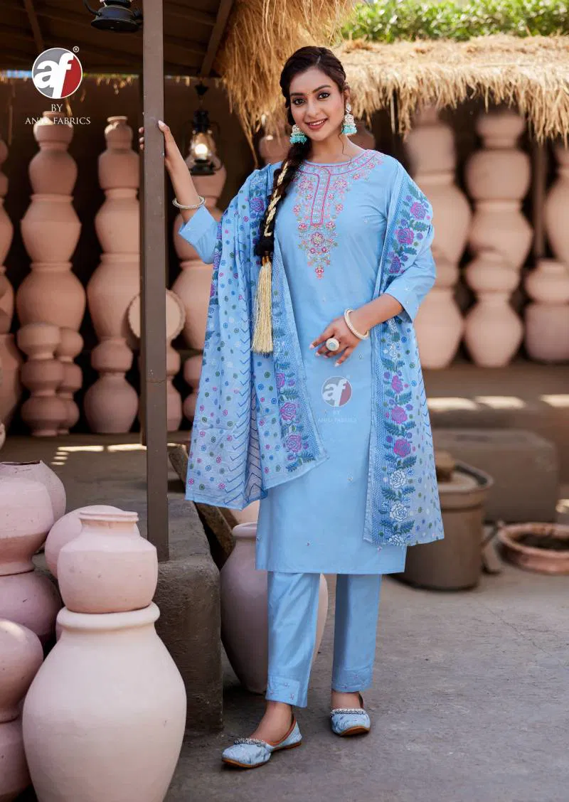 Once More Vol 5 By Af Designer Kurti Bottom With Dupatta Wholesale Market In Surat