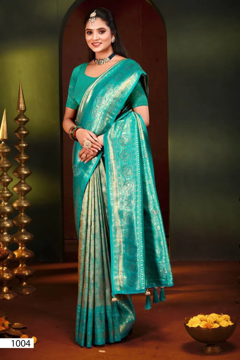 Radha Saroski Vol 1 By Saroj Traditional Wear Silk Saree Best Wholesale Shop In Surat
