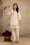 Naisha K 128 Cotton Flex Embroidered Co Ord Set Wholesale Market In Surat With Price