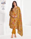 Parker Vol 3 By Radhika Jam Foil Print Kurti With Bottom Dupatta