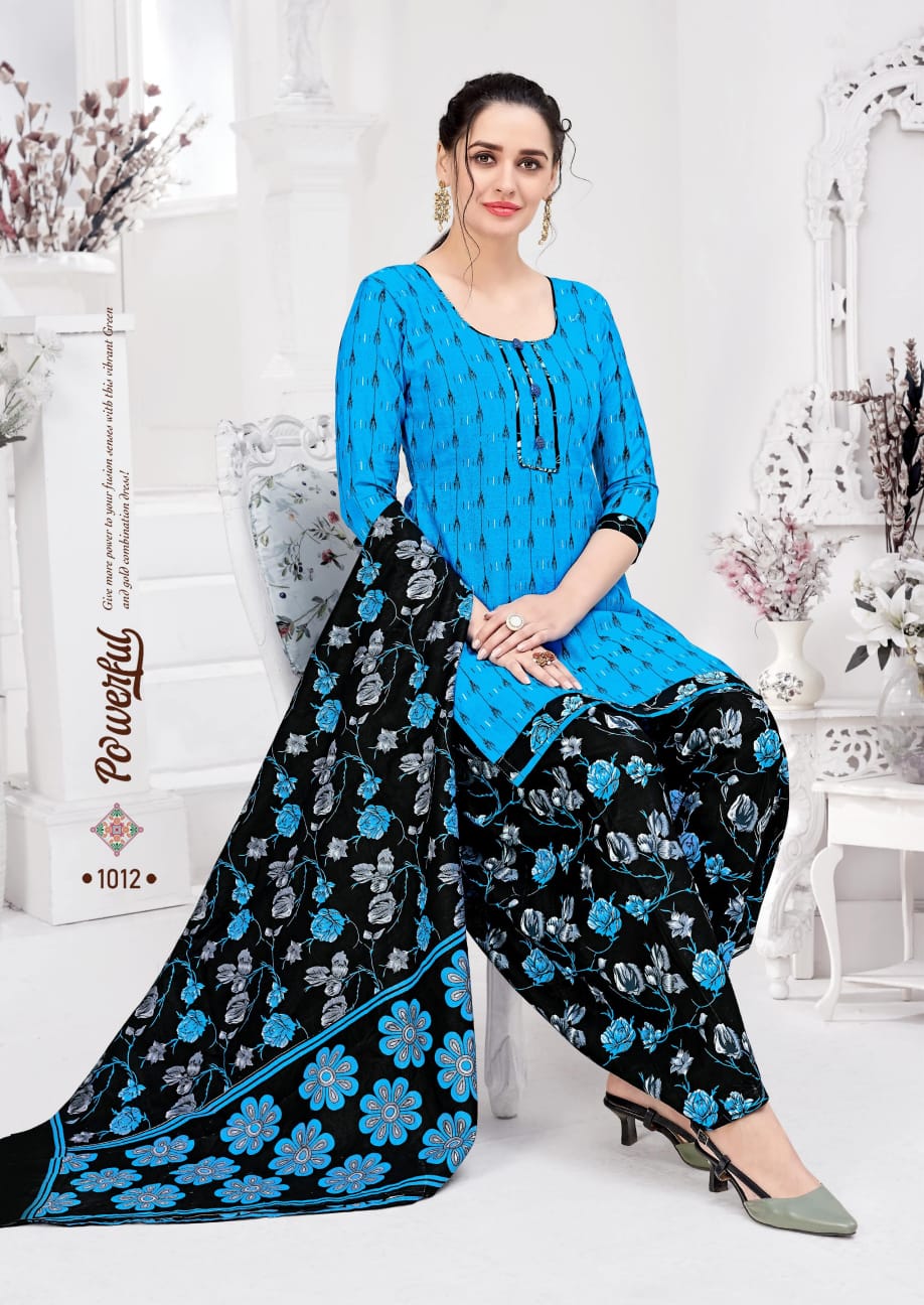 Priyal 1 Designer Casual Wear Cotton Printed Dress Material Collection
