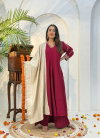 Naisha K 417 Roman Ghera Work Kurti With Plazzo Dupatta Suppliers In India