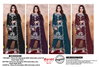 MA 221 By Bipson Fox Georgette Embroidery Dress Material Orders In India