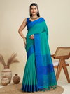 Jf 2584 To 2591 Raw Silk Temple Woven Border Saree For Bussiness 