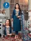 Madame Vol 3 By Kaya Roman Silk Wholesale Kurti With Bottom Dupatta In India