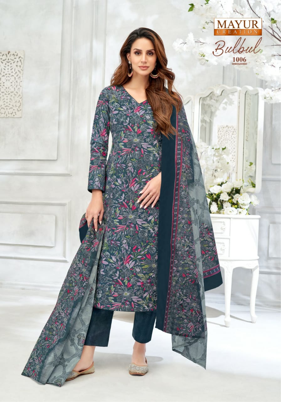 Bulbul Vol 1 By Mayur Cotton Dress Material Wholesale Price