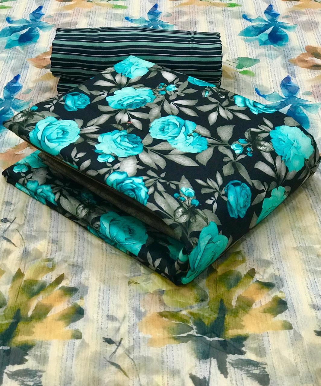 Pashmina 2 Exclusive Pashmina Designer Printed Casual Wear Dress Material Collection