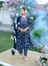 Shanaya Vol 9 By Mystic 9 Rayon Wholesale Kurti With Bottom Dupatta In India