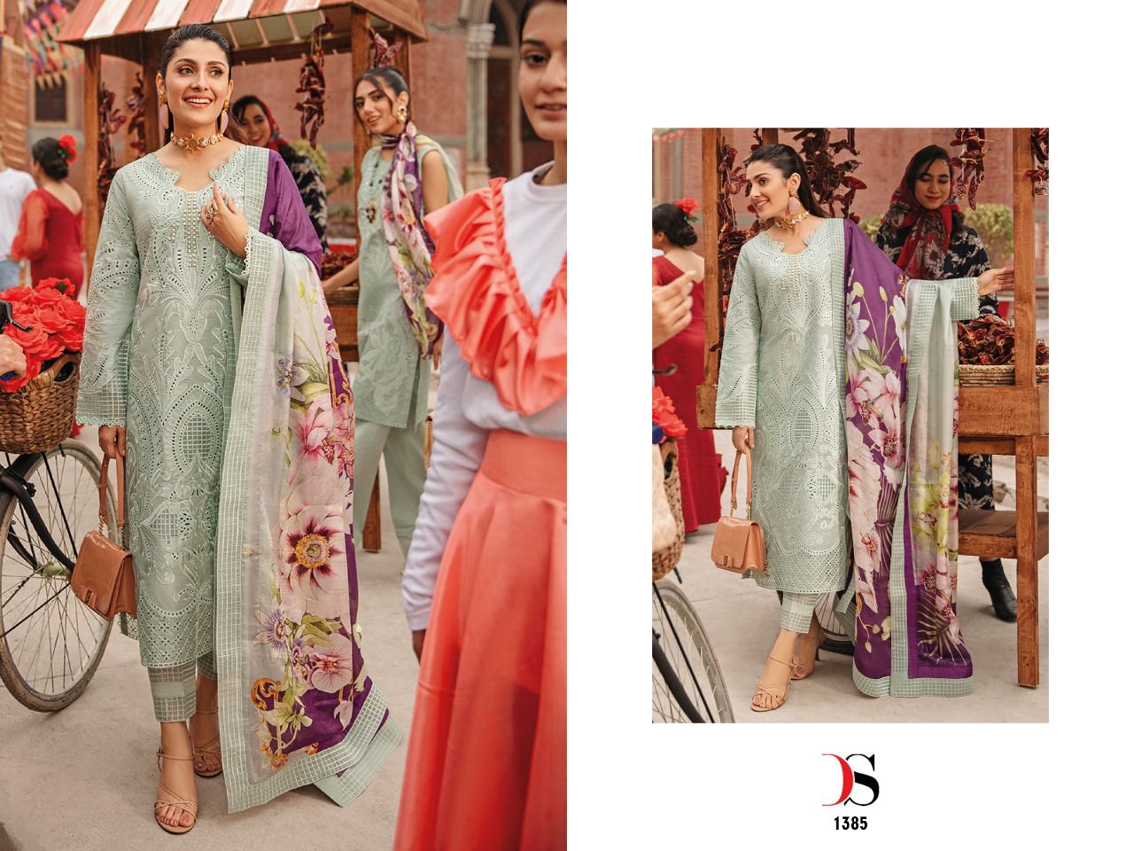 Deepsy Mushq Heavy Festive Wear Cotton Designer Pakistani Salwar Kameez