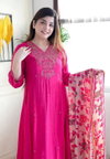 Dhruvi 354 Silk Festival Wear Kurti With Pant Dupatta Bulk Orders In India