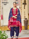 Patiyala By Banwery Gadhwal Silk Punjabi Patiyala Suits Wholesale Price In Surat
