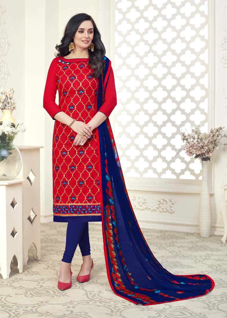 Relish 18 Latest Casual Regular Wear Slub Cotton With Unique Work Printed Cotton Collection
