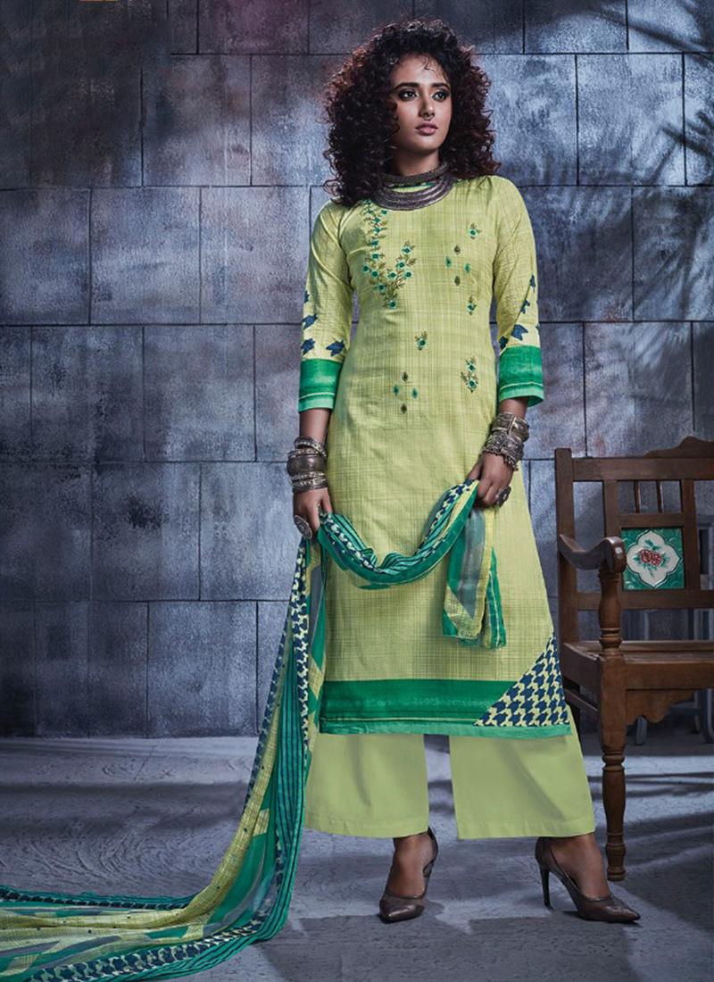 Printed Heavy Lawn New Fancy Casual Wear Salwar Suits Collection