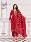 Sajni Vol 4 By Radhika Rayon Printed Wholesale Kurti With Bottom Dupatta In India
