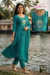 New Taaj By Princess Mal Chanderi Bulk Kurti With Bottom Dupatta Orders In India