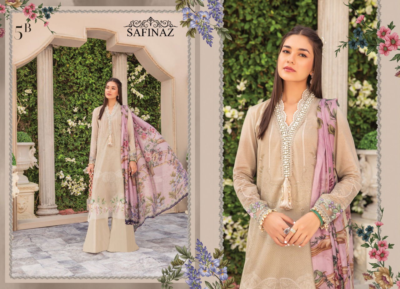 Safinaz Maria B M Print 7 New Heavy Festive Wear Embroidery Pakistani Salwar Kameez Collection