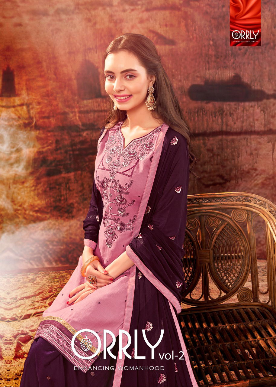 Heavy Embroidery Work Designer Punjabi Dress Material With Nazneen Embroidered Dupatta 