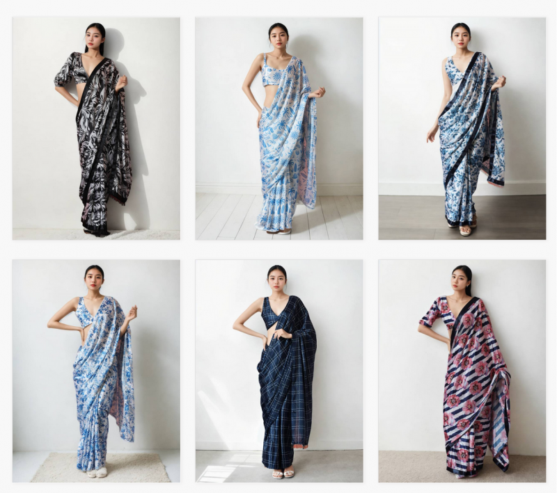 Jf 2427 To 32 Beautiful Chinon Party Wear Saree Online Wholesale