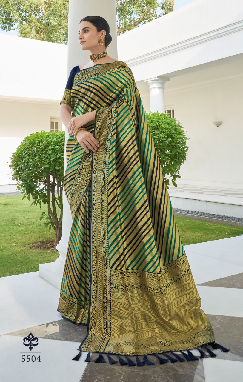 Rajyog Ananya Fesvy Wedding Wear Designer Silk Fancy Wear Saree Collection
