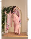 Wonaya By Sayuri Designer Chinon Silk Embroidery Indo Western Exporters In India