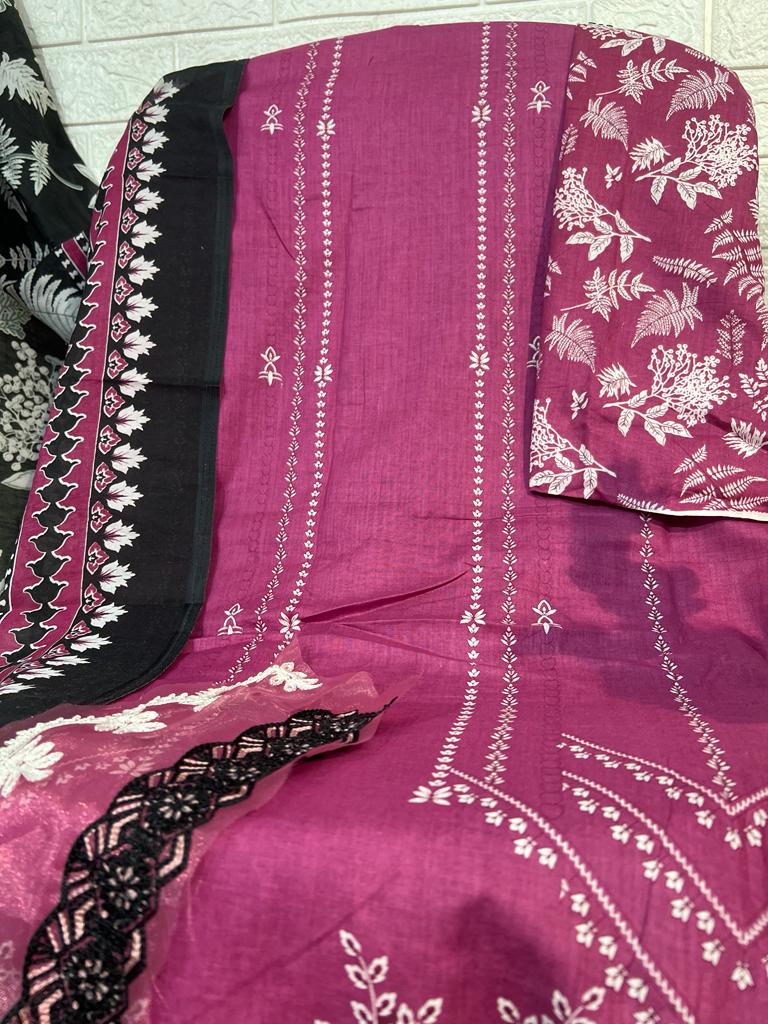 M Prints Basics Hit Colour By Hazzel Cotton Pakistani Salwar Suits Catalog