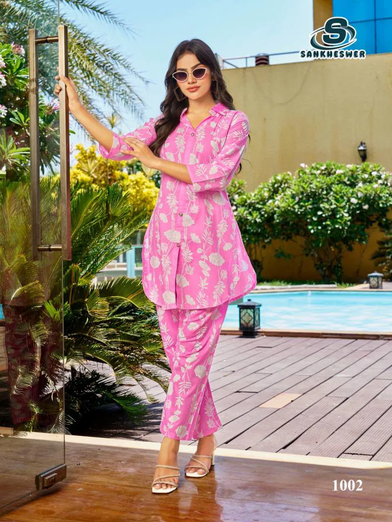 Cottan Beats Vol 2 By Sankheswer Cotton Printed Co Ord Set Best Wholesale Shop In Surat