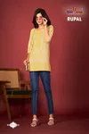 Rupal By Tunic House Viscose Rayon Chikankari Kurta Wholesale Shop In Surat