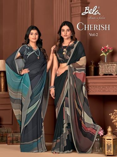 Cherish Vol 2 By Bela Fashion Weightless Stylish Saree Wholesale Market In Surat